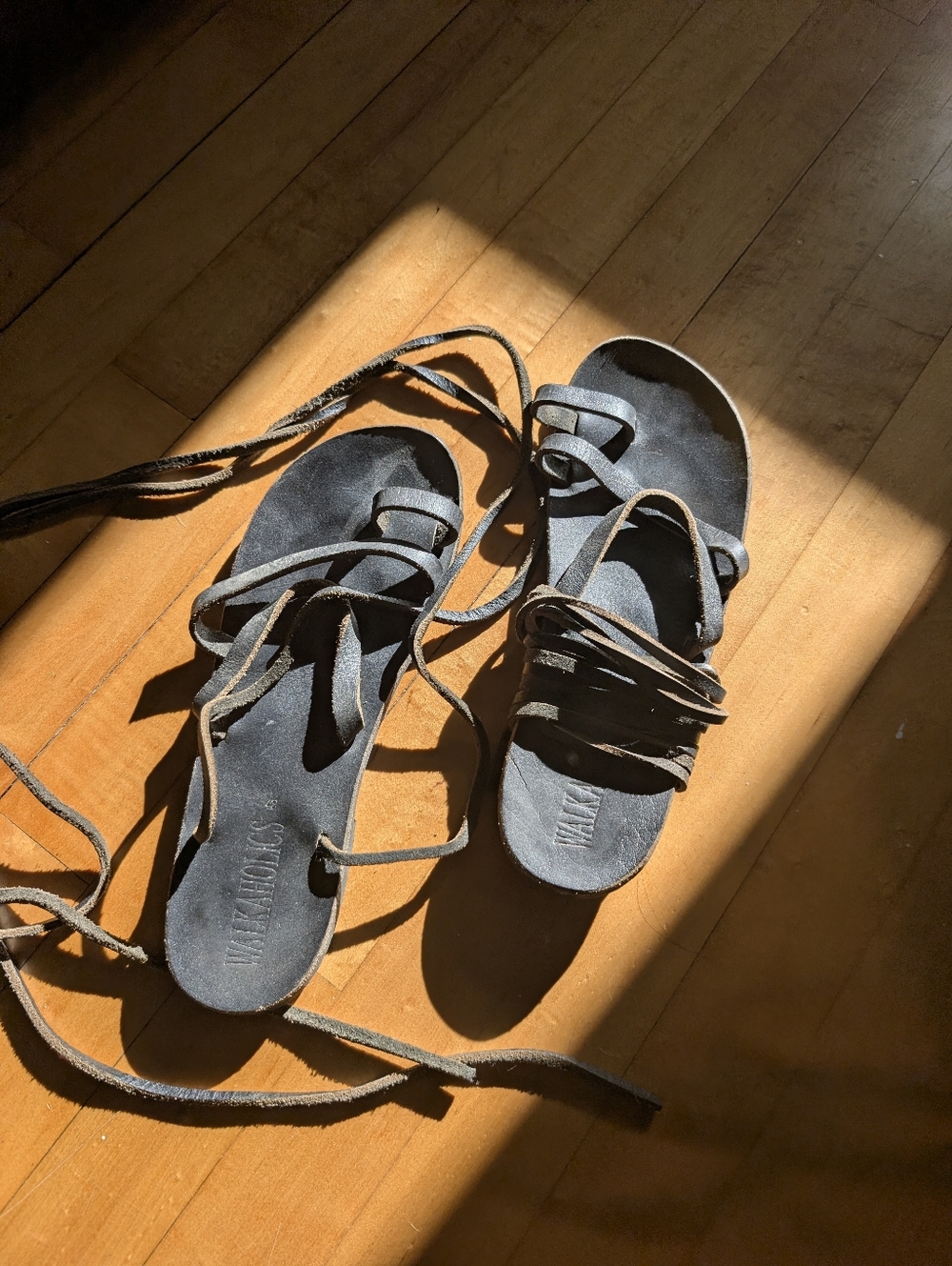 Leather Gladiator Sandals
